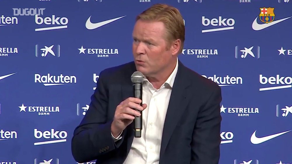 Koeman chega ao Barça e promete conversa com Messi. DUGOUT