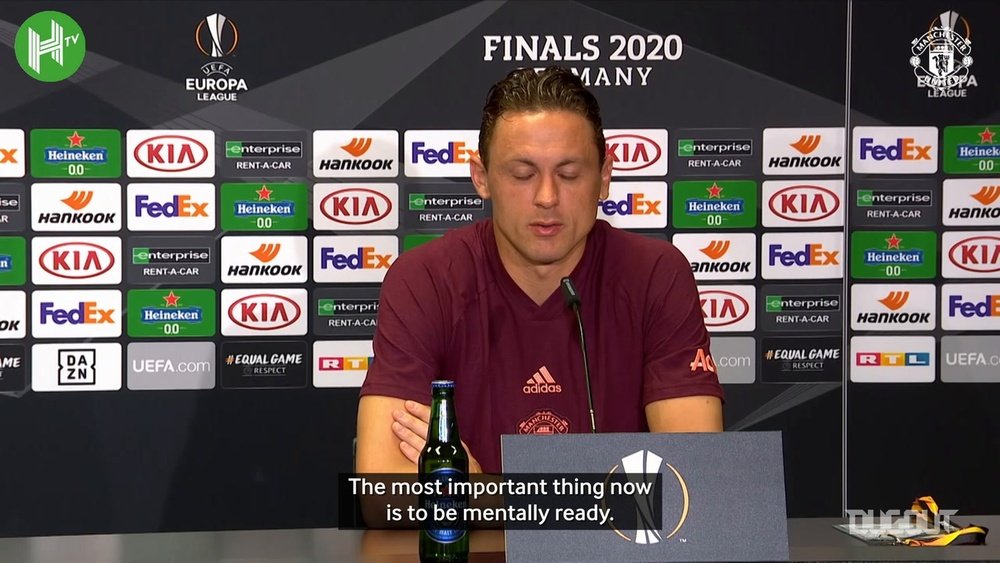 Matic spoke to the media after the match. DUGOUT