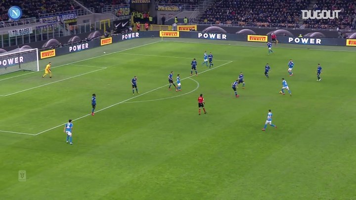 VÍDEO: Melhores momentos de Inter 0 x 1 Napoli pela Copa da Itália de 2019/20