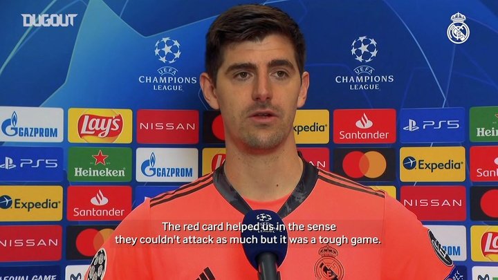 VIDEO: 'A goal and the win here are very valuable' - Courtois