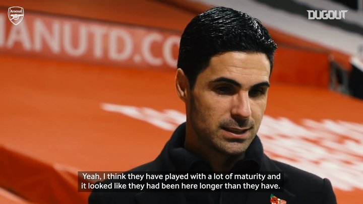 VIDEO: Arteta full of praise for new singings after Man United win