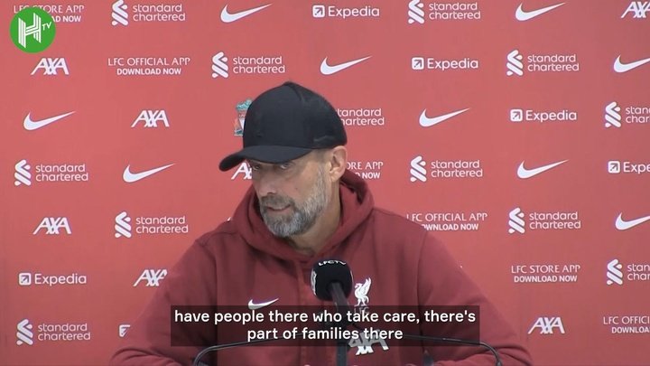 Klopp gave his perspective of the situation around Luis Diaz. DUGOUT