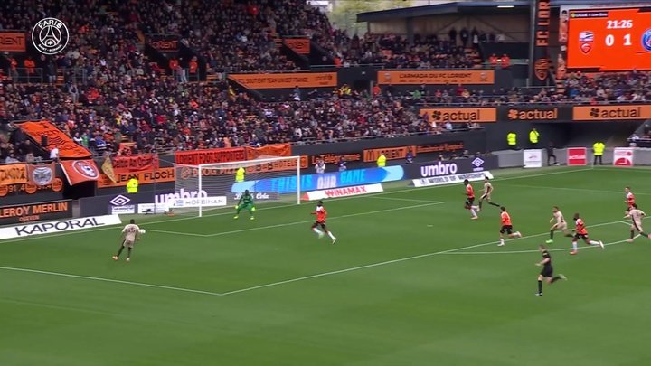 VIDEO: Mbappe nets two superb goals at Lorient