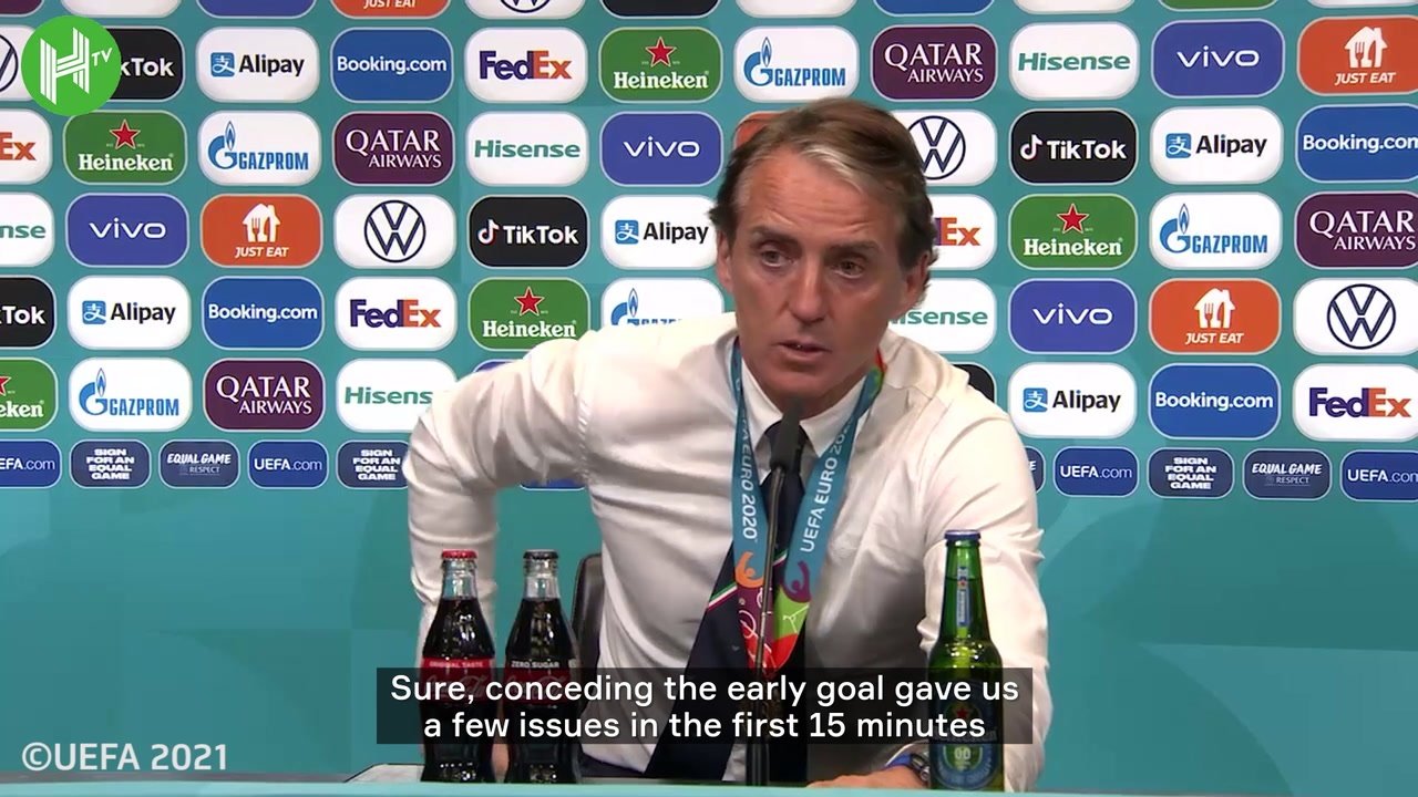 VIDEO: Mancini happy for Italians everywhere after win Euro 2020