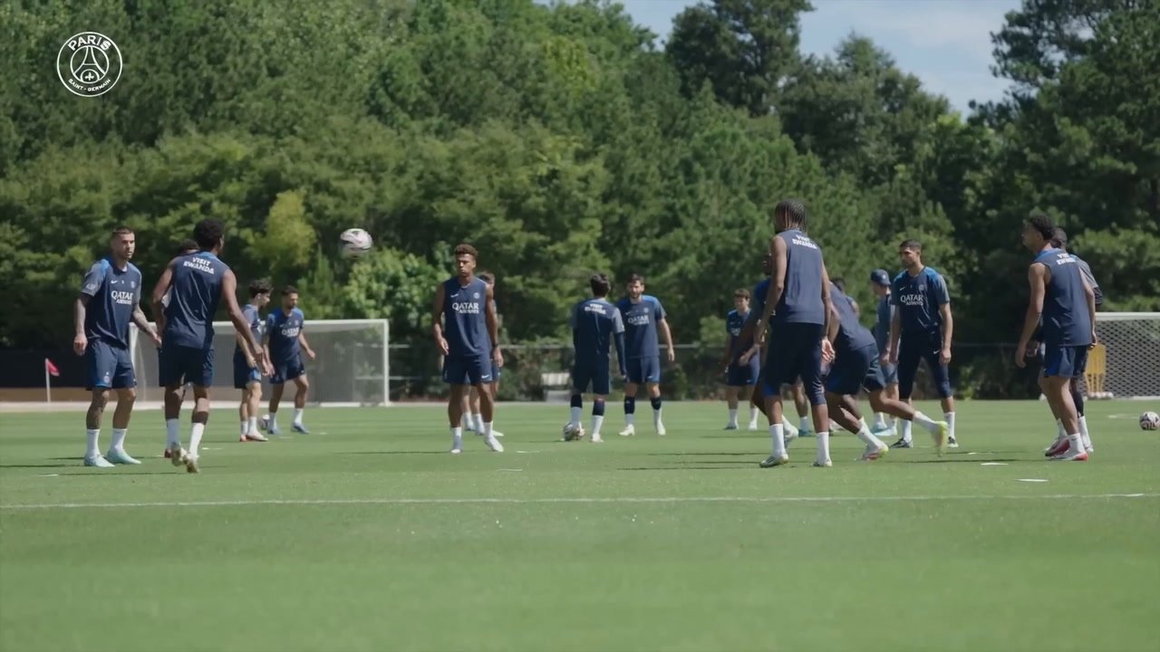 Le PSG se prépare à affronter le Bayern. DUGOUT