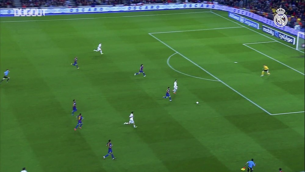 Ronaldo si rivolge ai tifosi. Dugout
