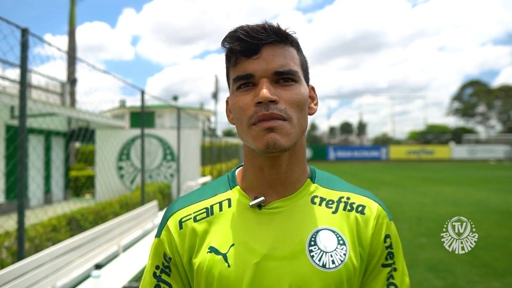 Danilo Barbosa fala sobre chances no Palmeiras.