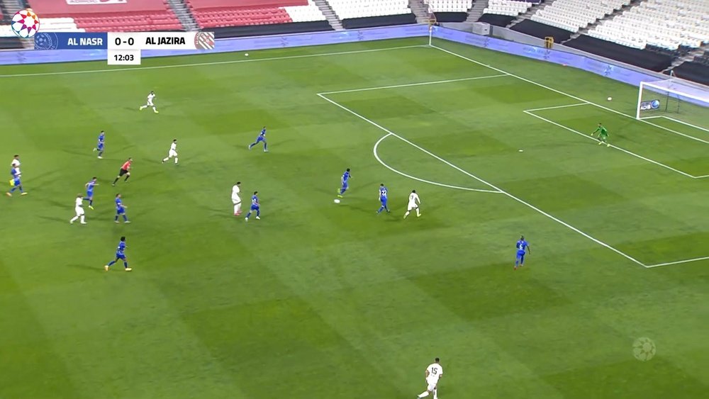 Al-Jazira got a 3-0 win over Al-Nasr. DUGOUT