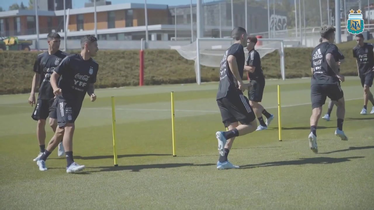 VIDEO: Argentina continue Finalissima preparations