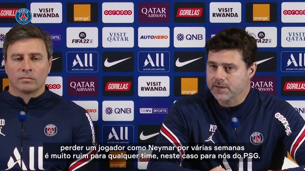 Técnico Maurício Pochettino comentou sobre Neymar. DUGOUT