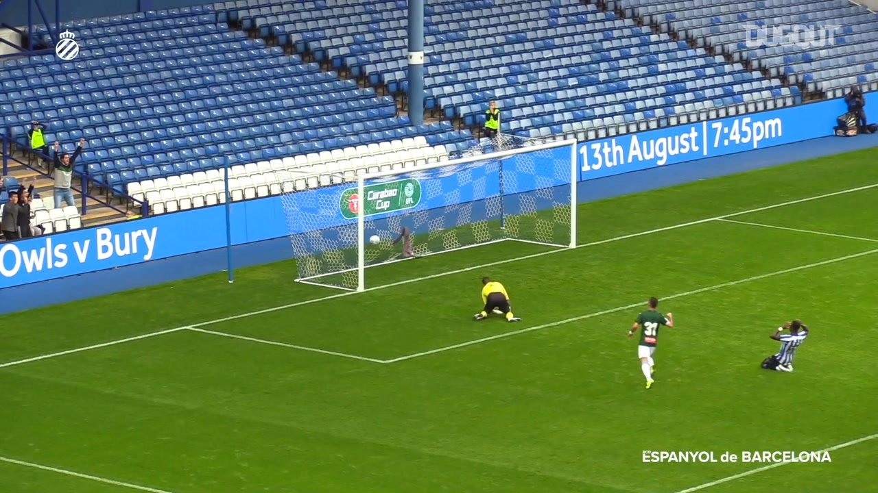 Wu Lei scored a cracker back in July 2019 at Sheffield Wednesday. DUGOUT