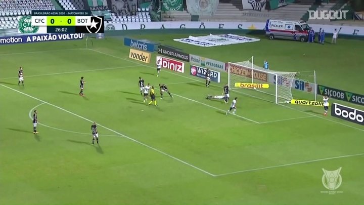 VIDEO: Coritiba beaten by Botafogo in relegation clash