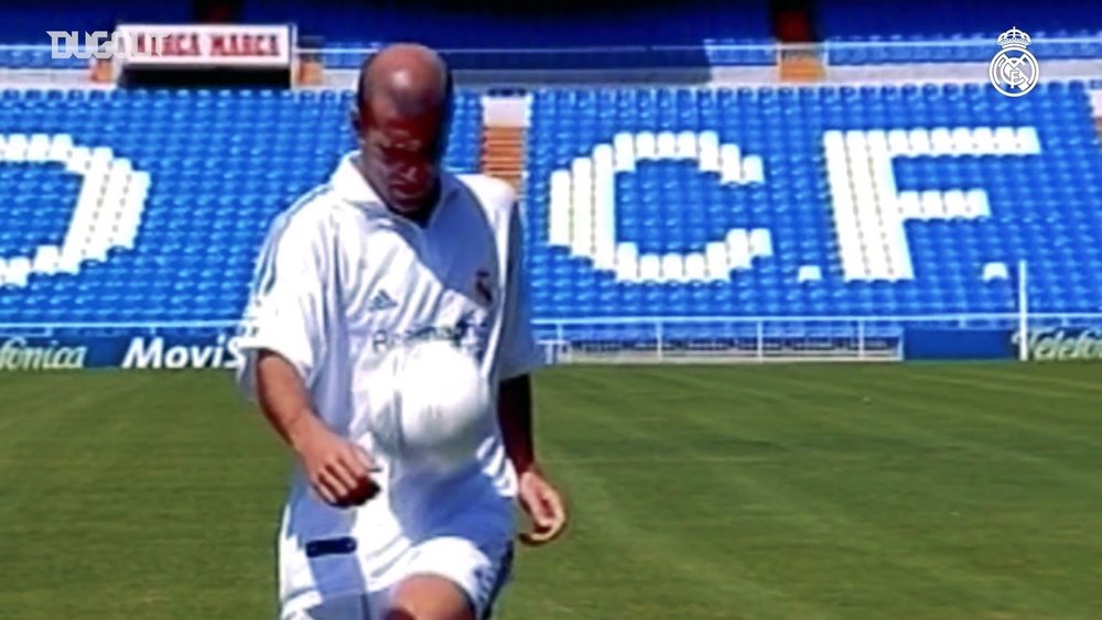 Zidane, de estrella a crack mundial en Madrid. DUGOUT