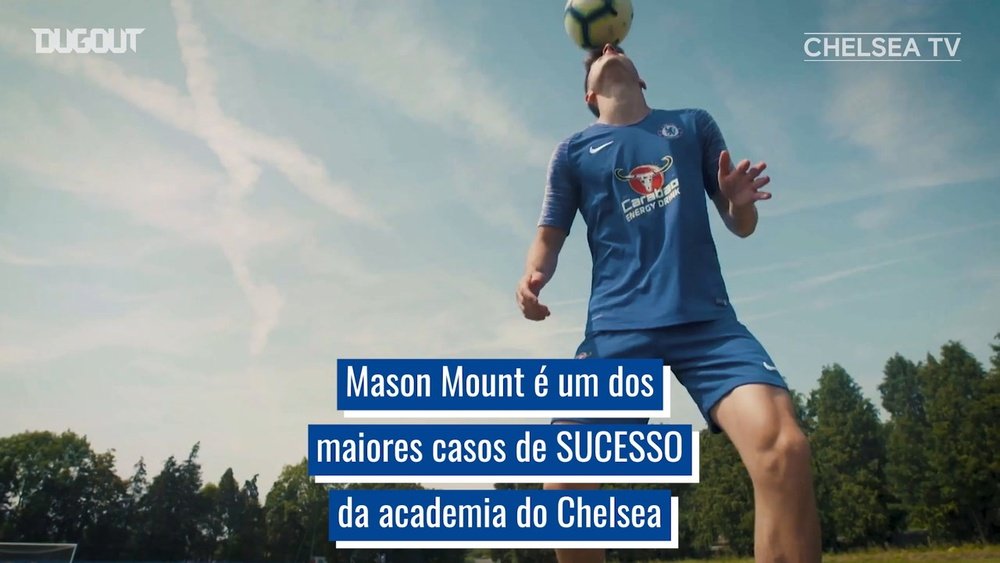 A evolução de Mason Mount no Chelsea. DUGOUT