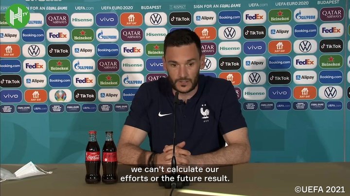 VIDEO: 'Play the game to win it' - Lloris before Portugal match