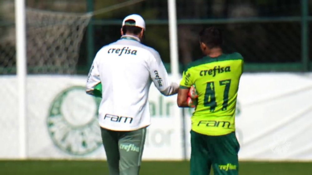 Dudu elogia Abel Ferreira após primeiro encontro com técnico do Palmeiras. DUGOUT