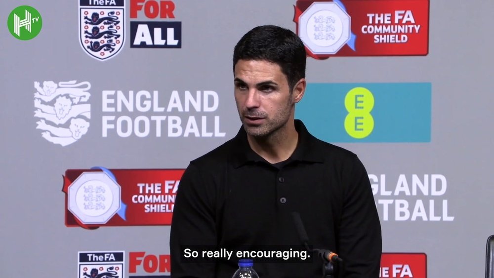 Arteta's Arsenal finally pulled off a win against Man City. DUGOUT
