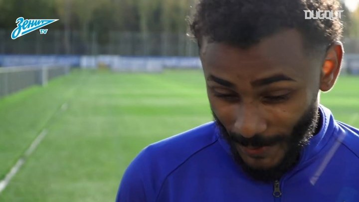 VIDEO: Wendel's first interview as a Zenit player