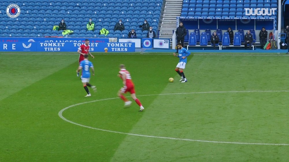 Kent scored a screamer. DUGOUT