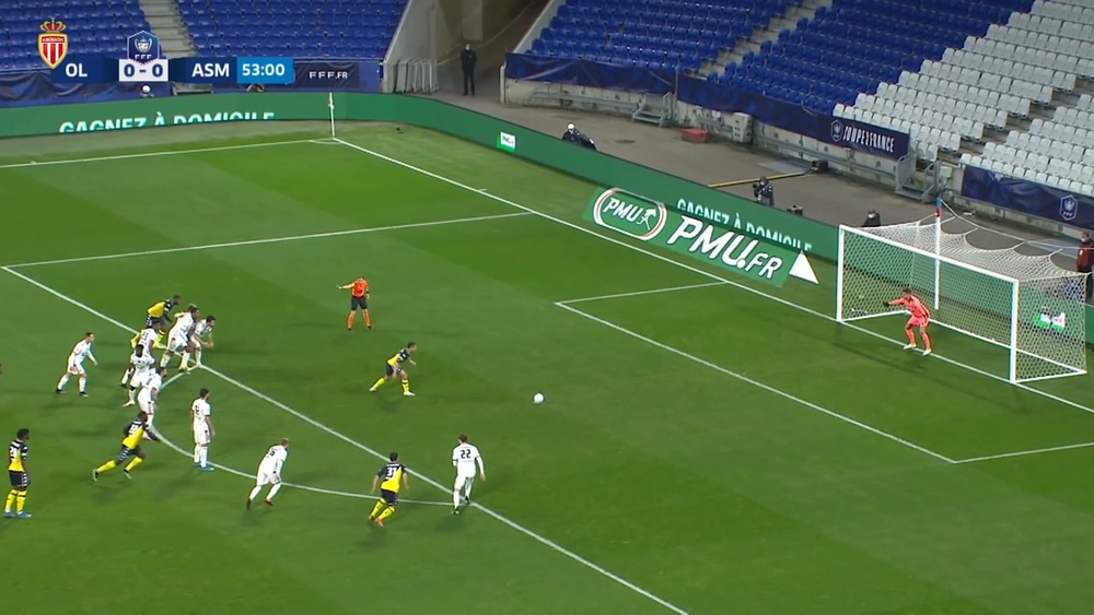 Résumé Lyon 0-2 Monaco Coupe de France 2021. Dugout