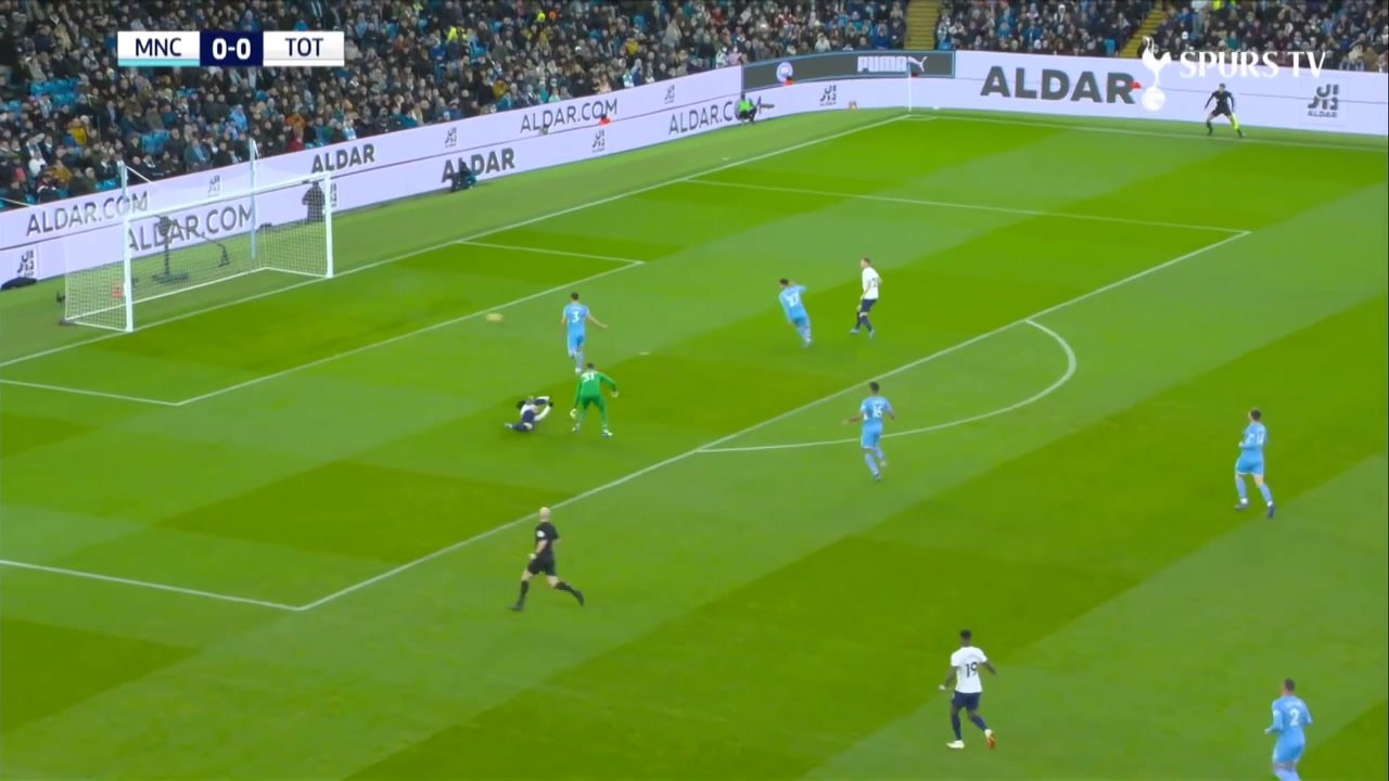 L'incroyable victoire de Tottenham à Manchester City. dugout