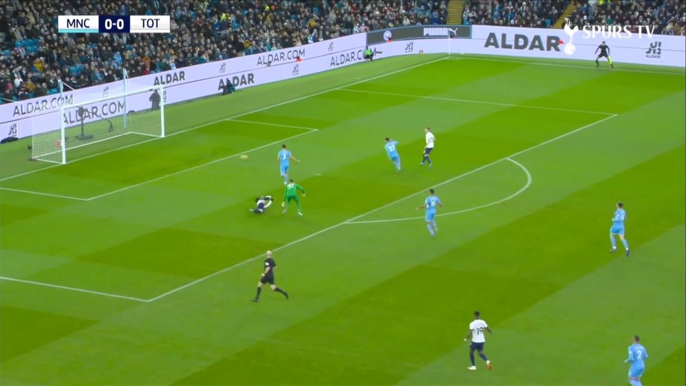L'incroyable victoire de Tottenham à Manchester City. dugout
