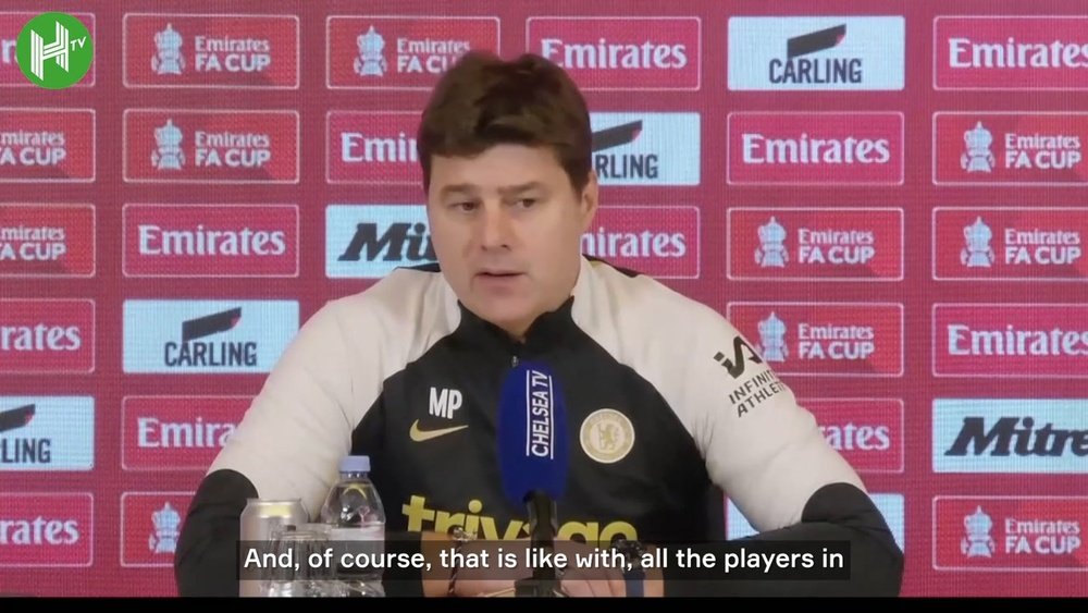 Pochettino cannot promise Conor Gallagher will remain at Chelsea at the end of the January. DUGOUT