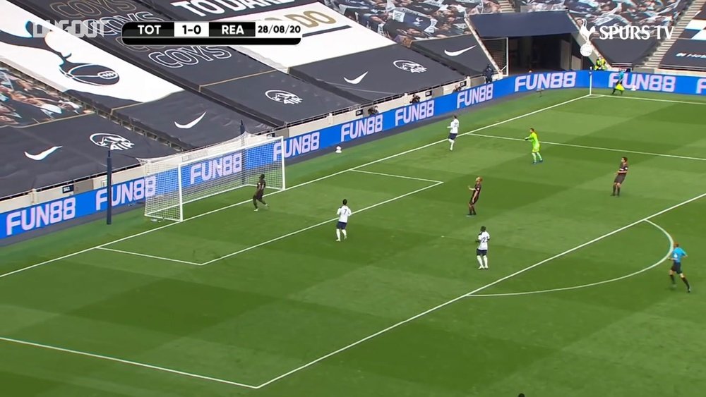Alli scored for Spurs. DUGOUT