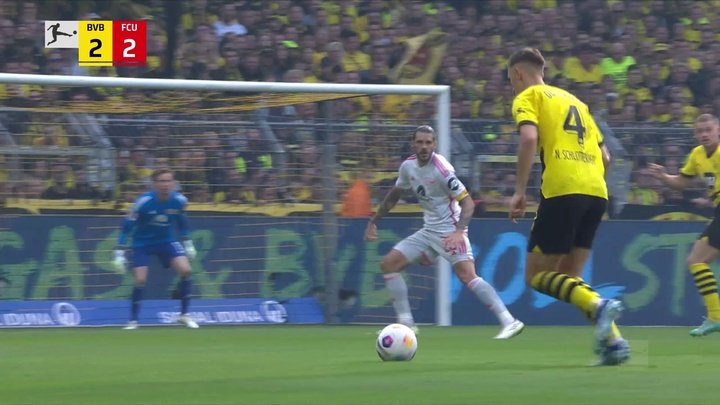 VIDEO: un gol brillante di Schlotterbeck aiuta il Dortmund a ribaltare il risultato