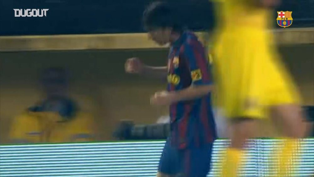 Messi scored a brace against Villarreal in 2010