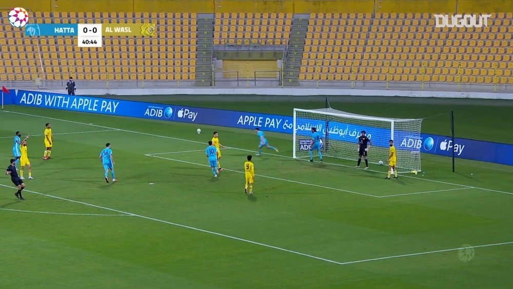 Al-Wasl scored twice late on to beat Hatta. DUGOUT