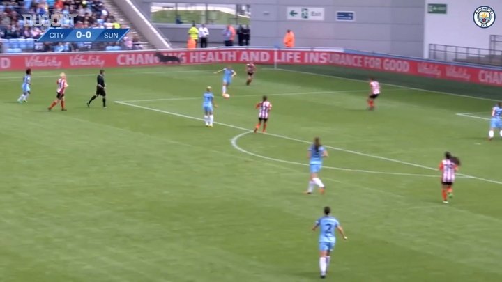 VIDEO: Georgia Stanway bags hat-trick vs Sunderland