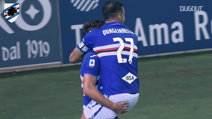VIDEO: Ramírez and Quagliarella's Sampdoria partnership