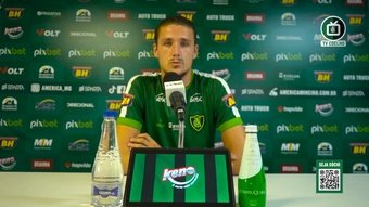 Iago Maidana projeta estreia do América-MG contra o Guaraní na Libertadores.