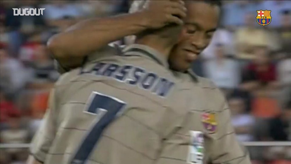 VIDEO: The very best of Henrik Larsson at FC Barcelona. DUGOUT