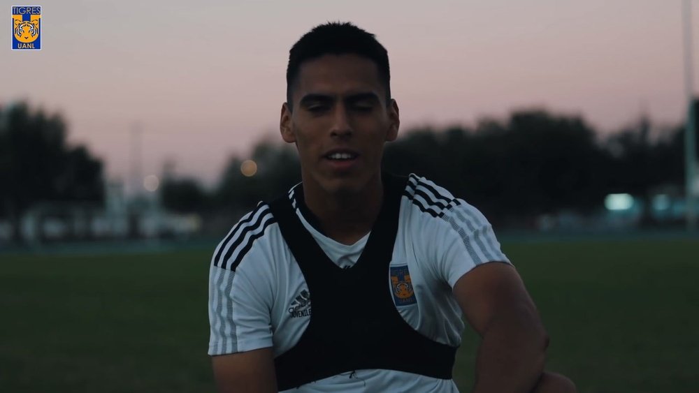La historia con Tigres del canterano David Ayala. Captura/DUGOUT
