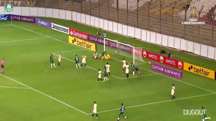 VIDEO: Palmeiras beat Universitario in Libertadores clash