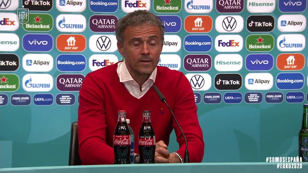 Luis Enrique was full of praise for Spain and Pedri after the loss to Italy. DUGOUT