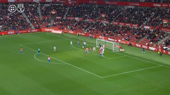 VIDEO: Sporting Gijon shock Rayo Vallecano in Copa del Rey