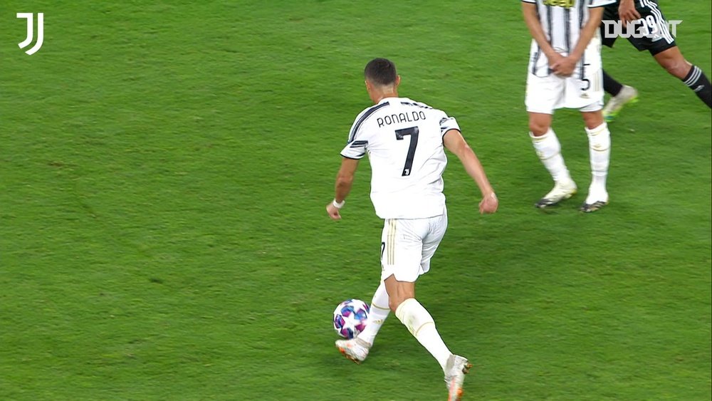 Ronaldo scored for Juventus. DUGOUT