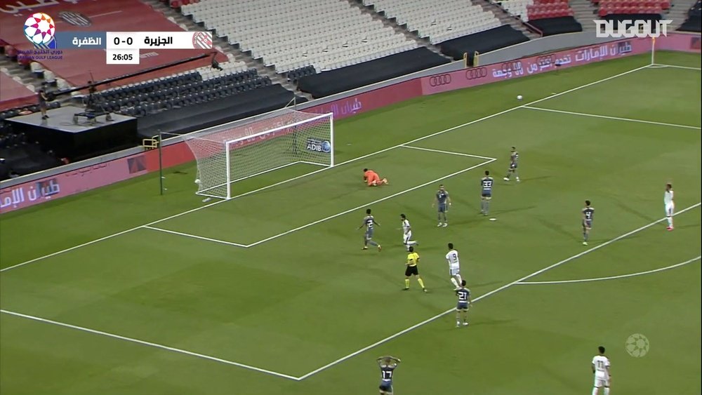 Al-Jazira drew 1-1 with Al-Dhafra. DUGOUT