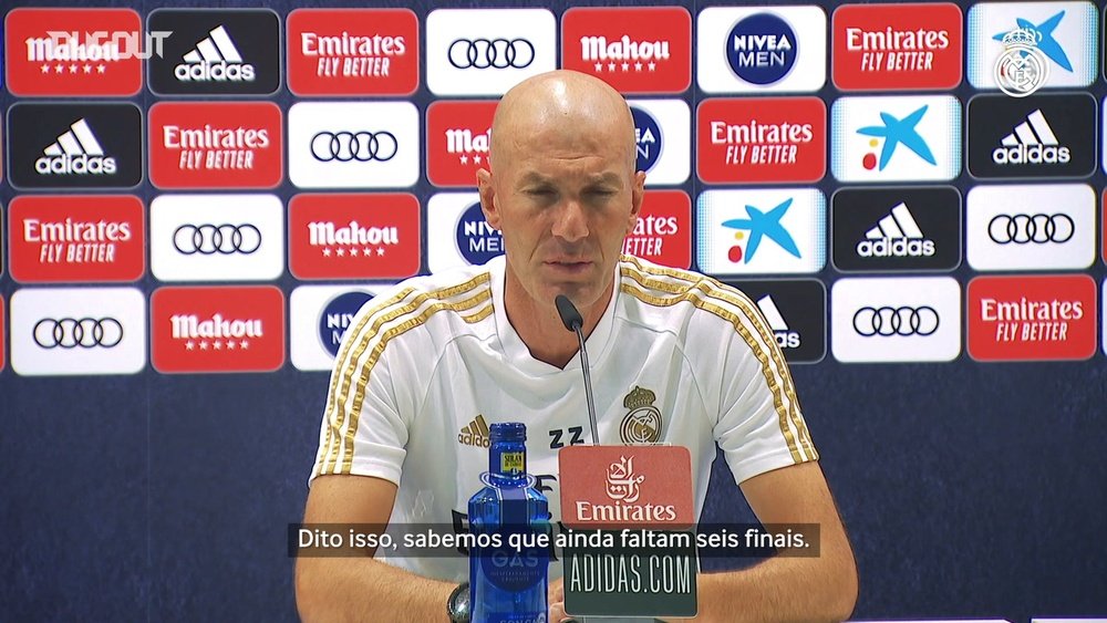 Zidane quer que Real esqueça tabela. DUGOUT