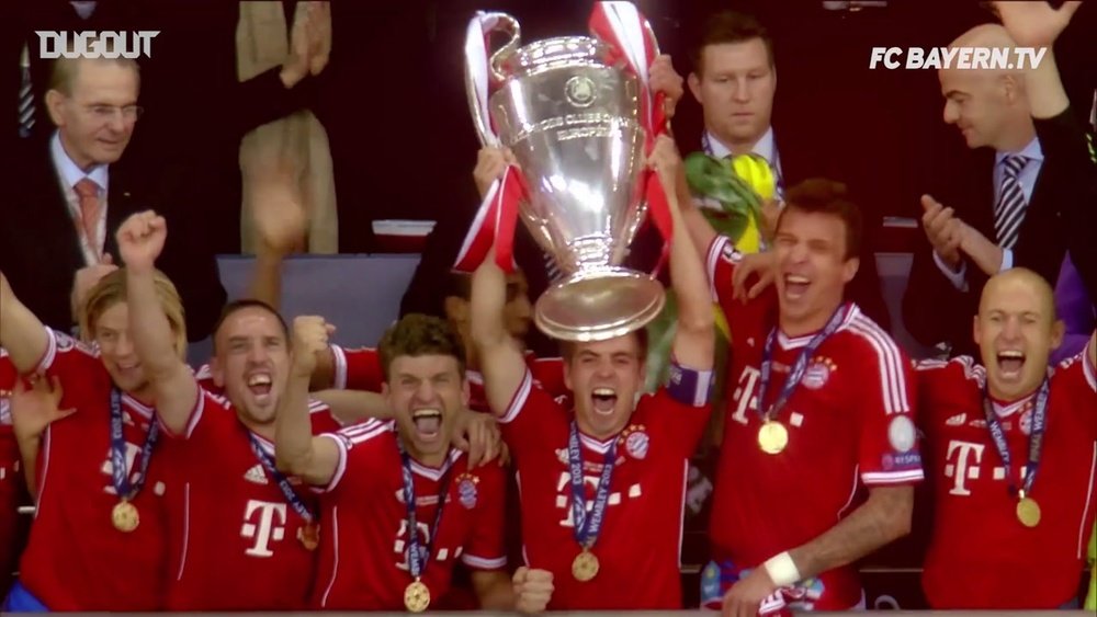 Il Bayern vince la Champions. Dugout