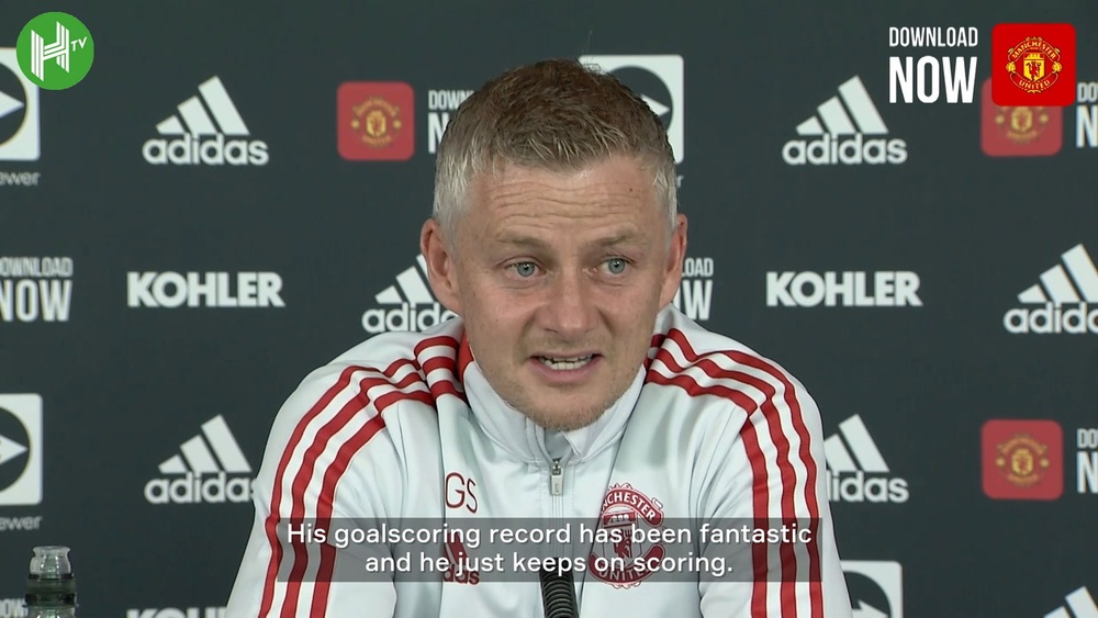Solskjaer says Salah is very good, but that Cristiano is even better. DUGOUT