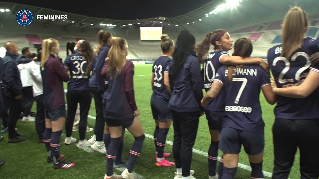 VIDEO: PSG Women win French league for the first time