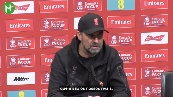 Treinador do Liverpool falou com a imprensa após a vitória.