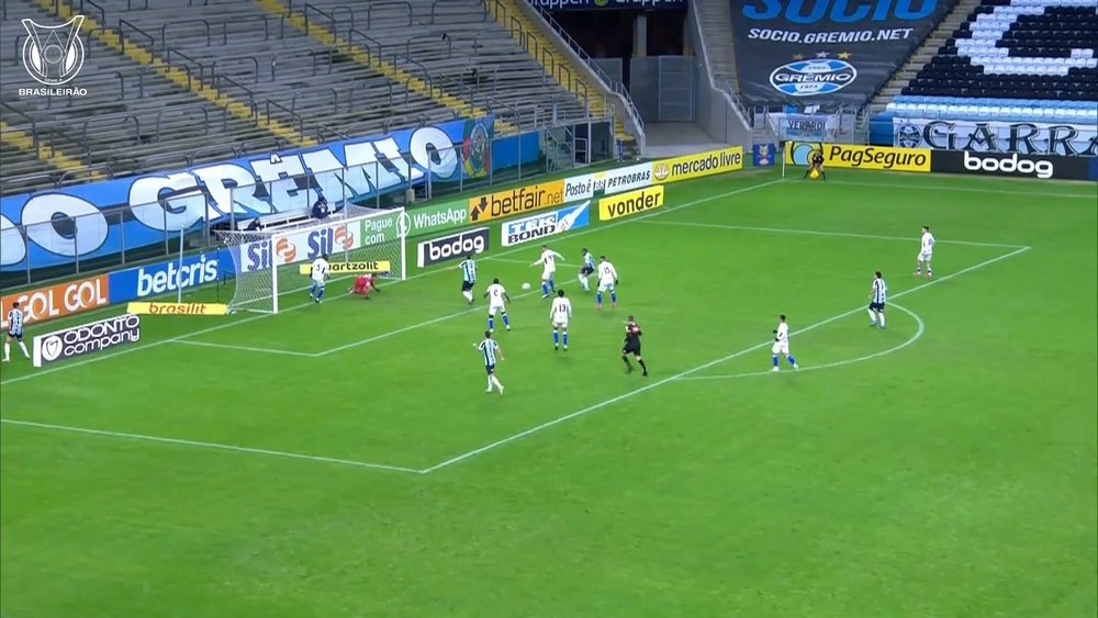 Alves's incredible saves secures a point for Fortaleza vs Grêmio. DUGOUT