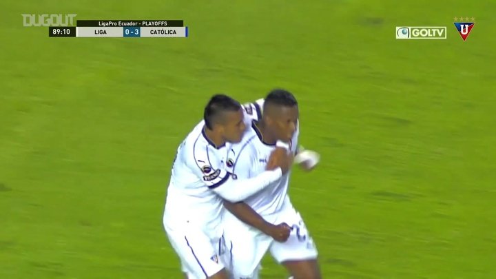 VÍDEO: Antonio Valencia faz seu primeiro gol pela LDU