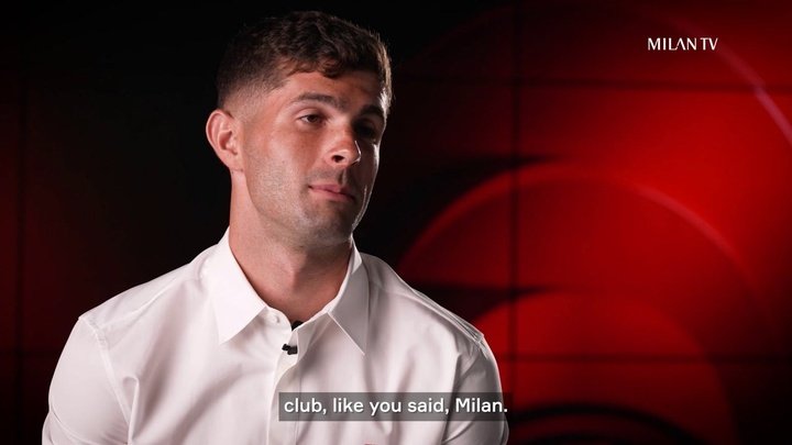 VIDEO: Pulisic reveals he is a fan of Ibrahimovic and Kaka