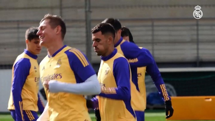 VIDEO: Vini & Rodrygo have fun as Real Madrid prepare for Sevilla match